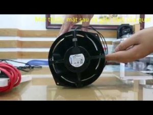 Quạt EBMPAPST W2S130-AA03-01 : video thông số và hướng dẫn lắp đặt