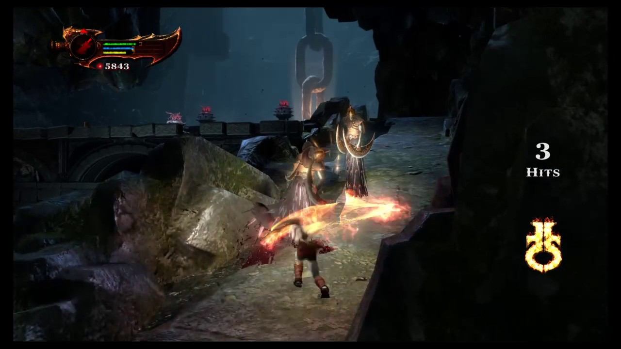 God of War 3 PS4 part 5 Hermes смотреть онлайн