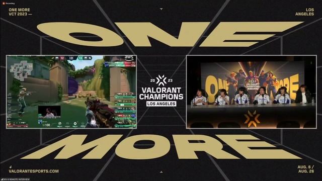 DRX Valorant Champions 2023 Press Conference | DRX v NAVI (Group Stage)