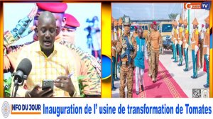 #urgent: Inauguration de l'usine de transformation de tomates