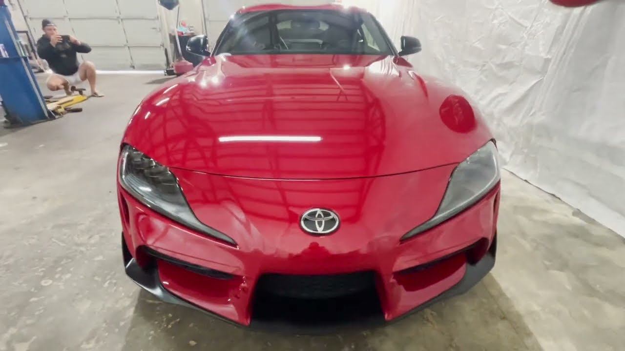 Riding in a New Toyota Supra & wondering why it took so long to sell?!? смотреть онлайн