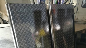 Металлообработка. Гибка металла. Крылья на Камаз (верх)