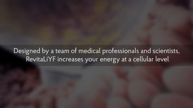 RevitaLiYF - Vital organ support anti-ageing and natural energy booster