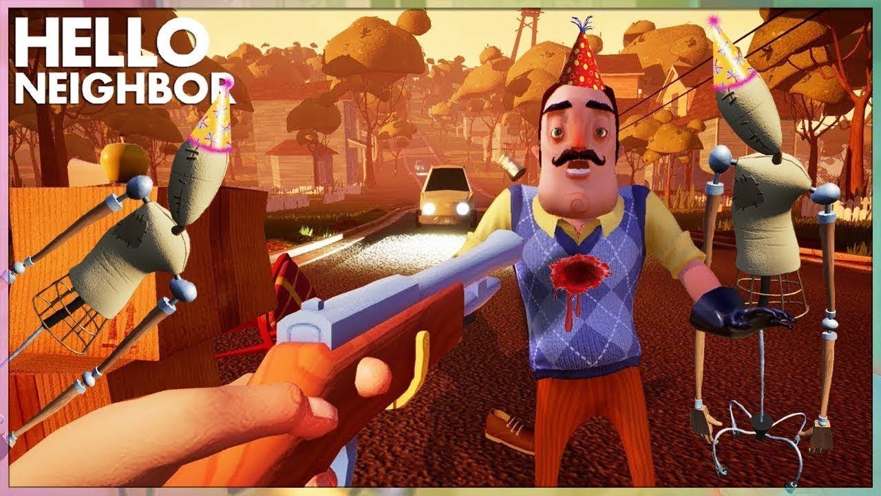 Добыл ружье Соседа! АКТ 3! Hello Neighbor! смотреть онлайн