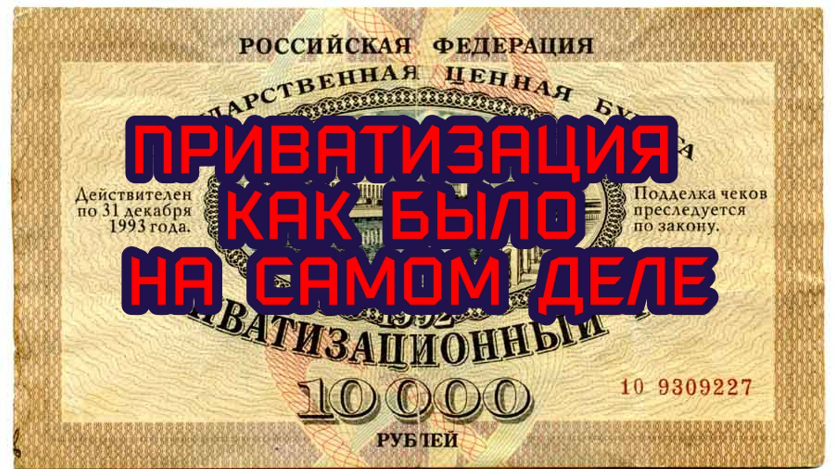 ШИЗА_приватизация_как_было_на_самом_деле