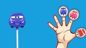 Cake Pop Cars Finger Family Song Nursery Rhymes For Children Disney Finger