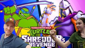 Teenage Mutant Ninja Turtles: Shredder's Revenge/прохождение с дочкой/3 часть