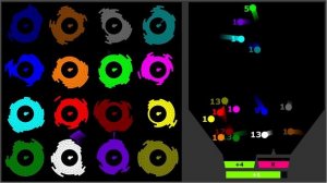 16 Color Battle Royale - Marble Race in Algodoo