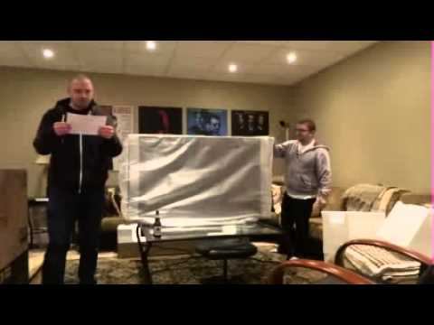 Samsung UN65ES8000 65 Inch TV Unboxing Samsung 8000 Series смотреть онлайн