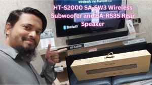 HT S2000 Unboxing & Demo |Sony HT-S2000 3.1ch Dolby Atmos Compact Soundbar Home Theatre System