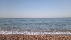 Сегодняшнее море в Евпатории