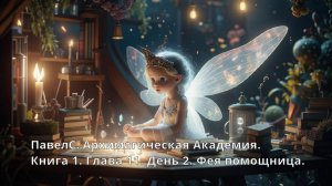 Архимагическая Академия. Книга 1. Глава 11. День 2. Фея помощница.