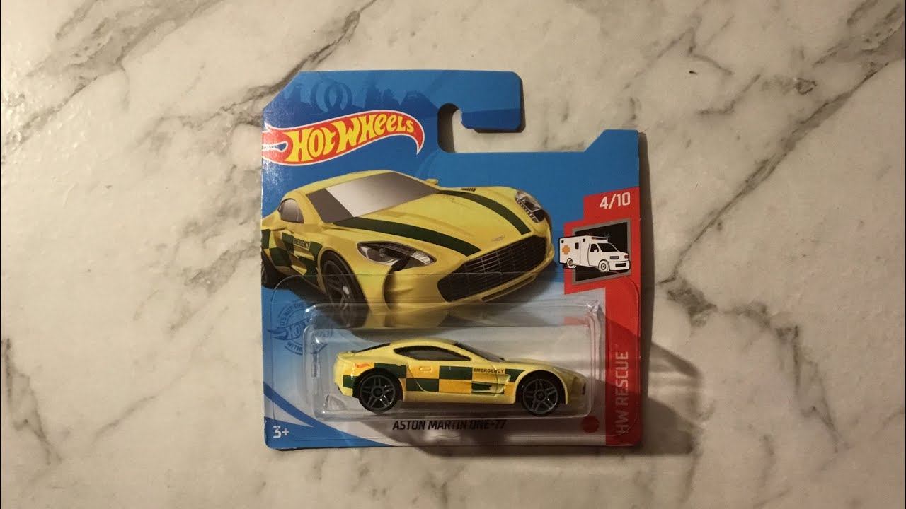Hot Wheels Aston Martin One-77 Unboxing смотреть онлайн