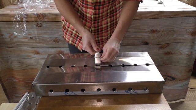 Весна, шашлык, мангал НЕФОР. Складной мангал. Мангал-чемоданчик. смотреть онлайн