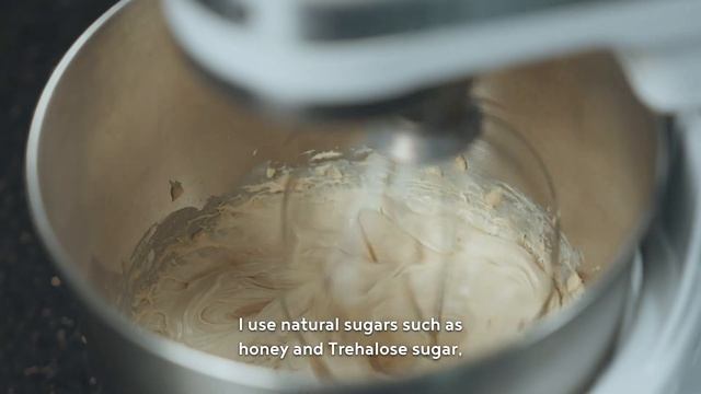 Valrhona - Sweet Sustainability - Mandarin almond mousse by Chef Marc Pu