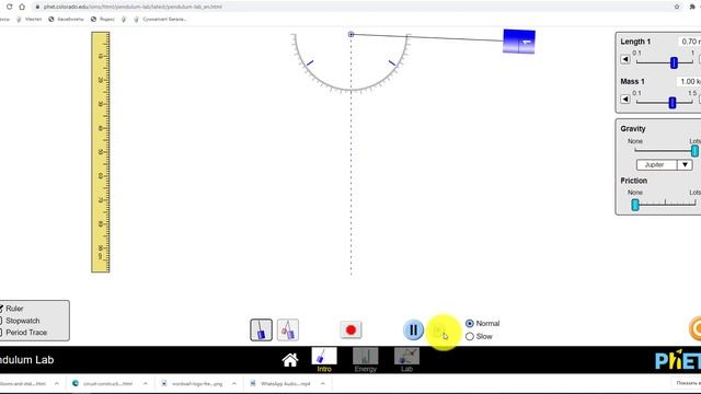 PHET ПЛАТФОРМАСЫ АРҚЫЛЫ ФИЗИКАДАН ЗЕРТХАНАЛЫҚ ЖҰМЫС ЖАСАУ