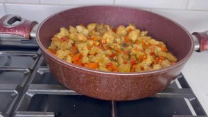 Булгур с мясом и овощами 🔥