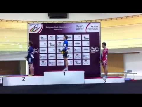 Bahnrad EM 2011, Siegerehrung Nationalhyme смотреть онлайн