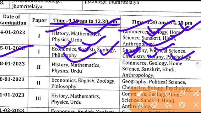 #vbuhazaribag#pg #sem1 #exam#rutine#exampattern2023 #vbuhazaribag#important notice #vbuhzb#question
