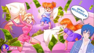 Я Стала Няней Для 2 Миллионерш | Моя Анимированная История | Моя Реакция!