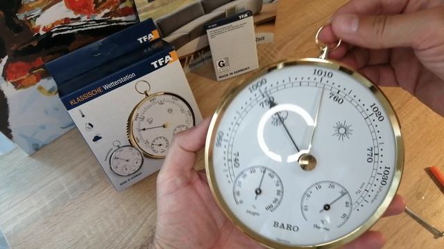 Механічна метеостанція TFA 20300632 від німецького виробника TFA Dostmann смотреть онлайн