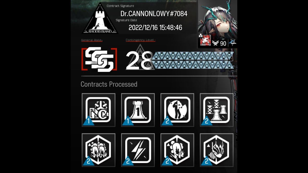 [Arknights] CC#9 Week 2 Risk 28 with Dusk Moral Support смотреть онлайн
