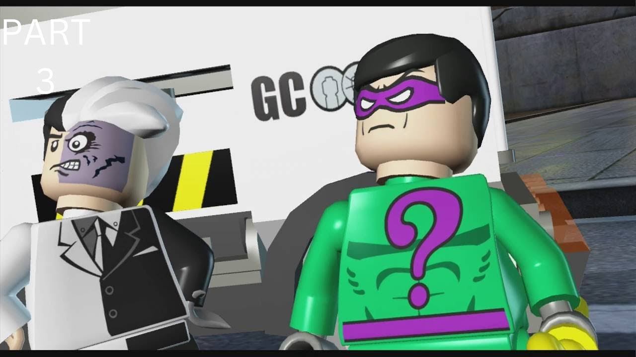 Lego Batman The Videogame Walkthrough Gameplay Part 3 Two Face Chase смотреть онлайн
