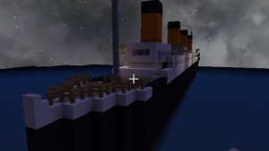 Титаник в крафтсман Майнкрафт