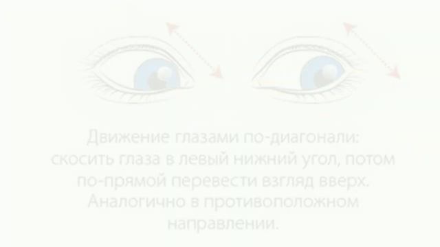 Гимнастика для глаз по Бейтсу при близорукости и астигматизме