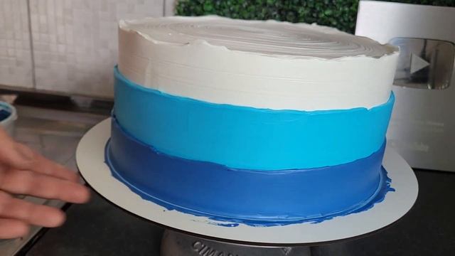 BOLO MASCULINO CACHEPÔ DUPLO TONS DE AZUL | ATELIÊ DOCE - LIDIANE OLIVEIRA смотреть онлайн