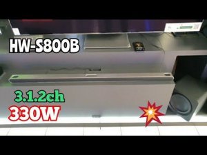 Samsung HW-S800B 330W 3.1.2ch Dolby Atmos Soundbar | Bass Sound Test!🔥🔥
