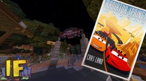 ImagineFun Disneyland in Minecraft - Radiator Springs Racers Ride Through