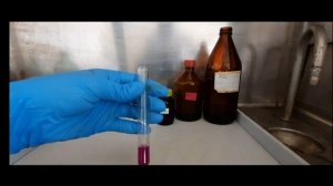 Опыты по химии. Качественные реакции на нитрит анион No2-.