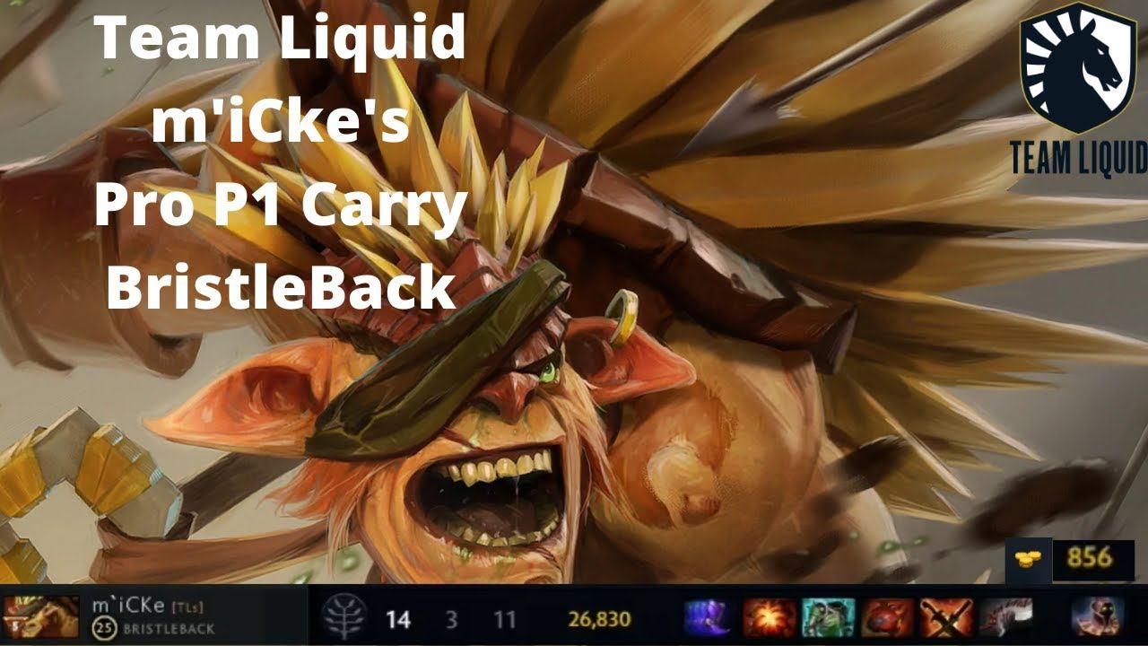 Dota 2 Gameplay - Pro Replay M'icke's Massive Position 1 Carry BristleBack смотреть онлайн