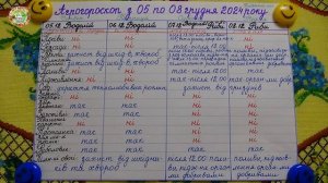 05-08 декабря 2024 года: что ВАЖНОГО Нужно Сделать?