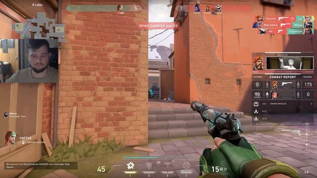 LEX SOVA Ranked Gameplay! Recording of game No.81 [ Valorant VOD Replays ] смотреть онлайн