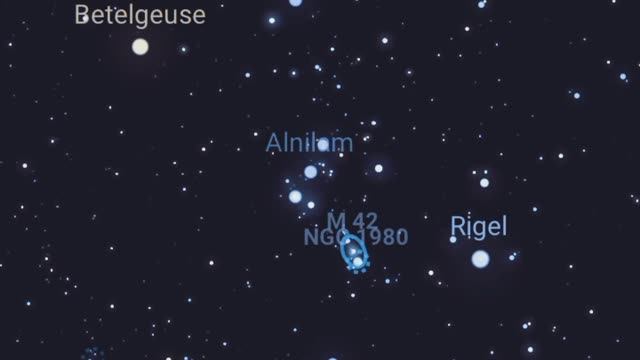 созвездие Ориона, видно невооруженным взглядом💫