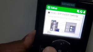 Siemens  VFD G120X Analouge DIP SWITCH