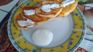 Оладьи из творога