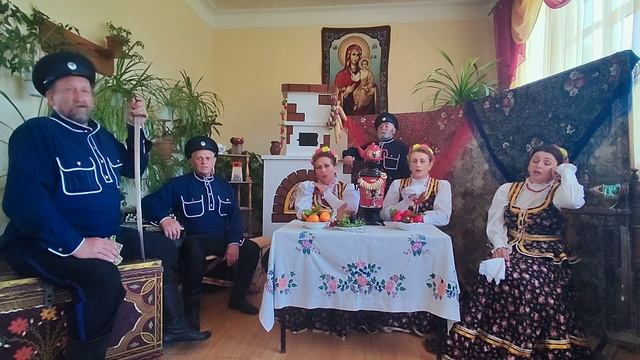 Казачий романс "Всегда и везде за тобою" Народная вокальная группа "Вместе счастливы" смотреть онлайн