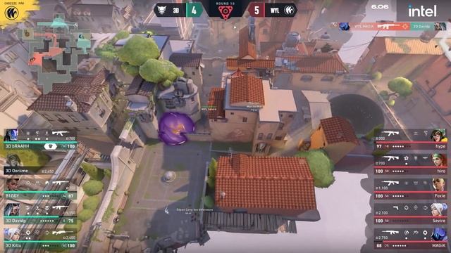 3DMAX vs WYLDE - W1D1 - Split 2 - VALORANT Challengers France смотреть онлайн