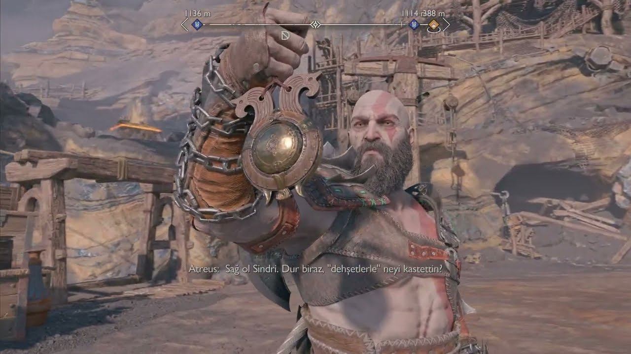 GOD OF WAR RAGNAROK GAMEPLAY PART 6 NO COMMENTARY WITH TURKISH SUBTITLES PS5 4K смотреть онлайн