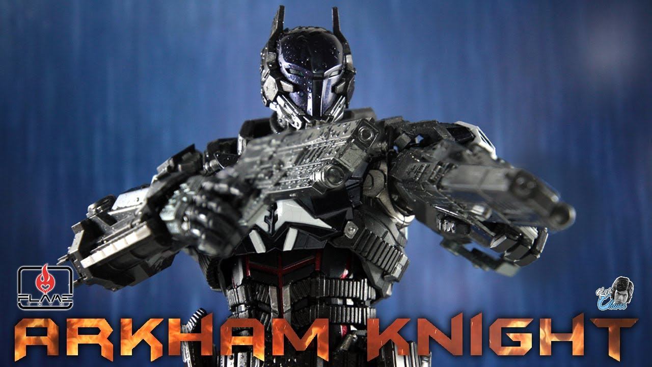 Flame Toys Hito Kara Kuri ARKHAM KNIGHT Action Figure Review | Batman: Arkham Knight Playstation 4