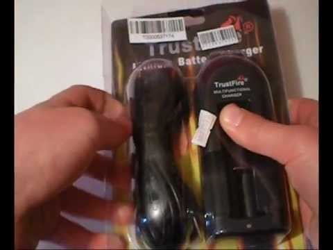 Dealextreme Trustfire TR002 lithium battery charger review смотреть онлайн