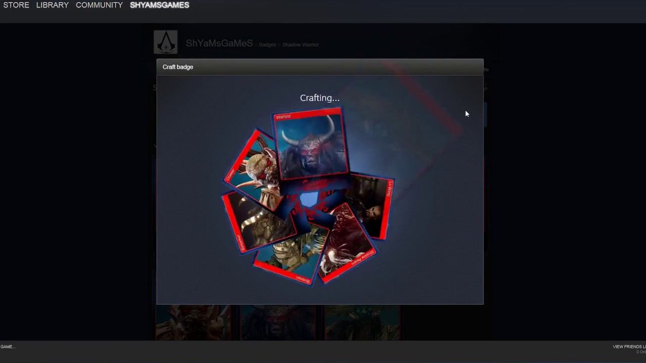 Steam Badge Crafting Level 80 - 90 смотреть онлайн