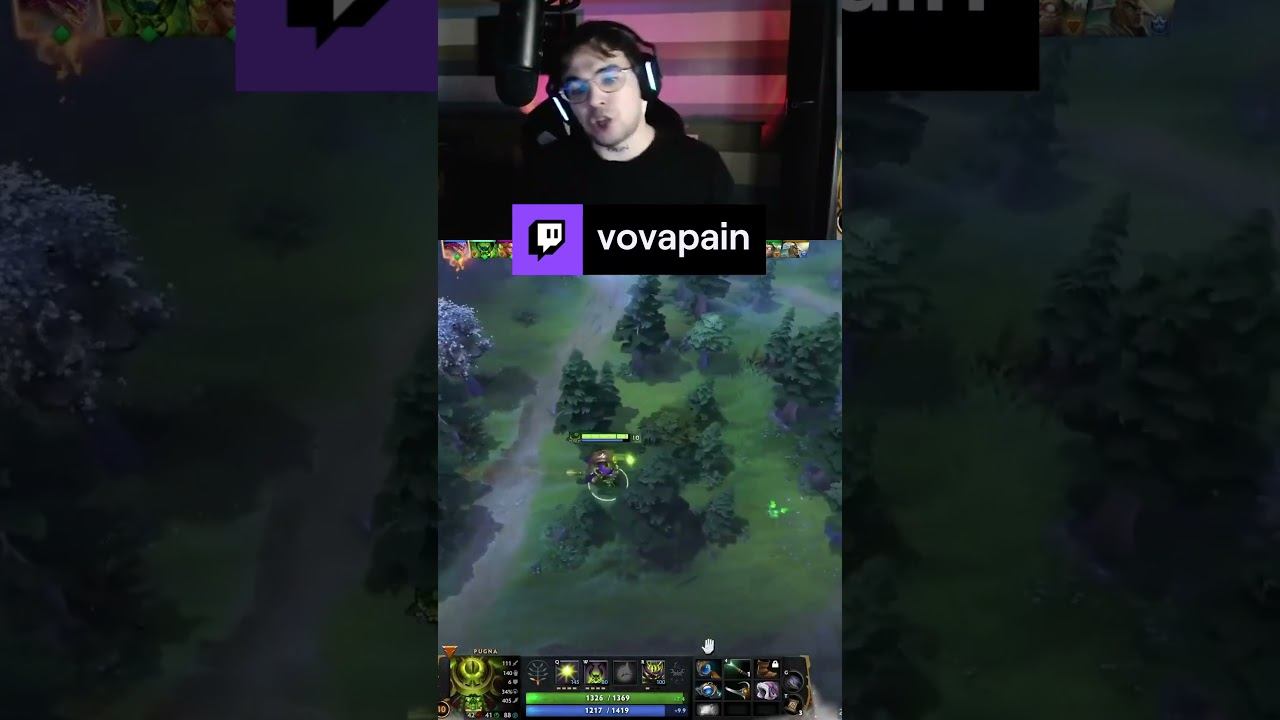 АГАНИМ ШАРД ВОВЫ ПЕЙНА #vovapain #stream #твич #twitch #dota2 #highlight