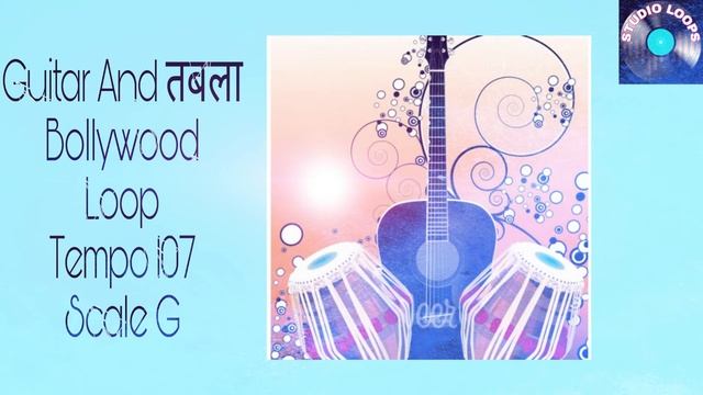 Guitar Tabla Loop | Tempo 107 | Bollywood Loop |