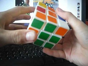 8 и 9 этап сборки кубика рубика