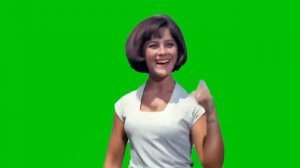 Герои советского кино на хромакее / Наталья Варлей танцует