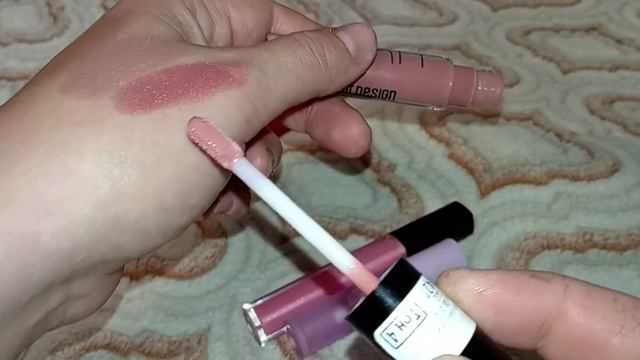 мои помады - блески